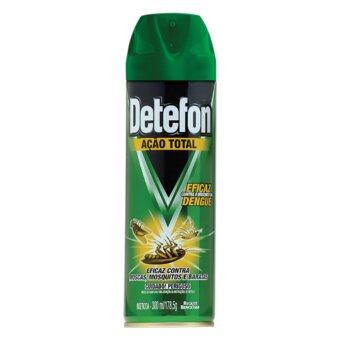 Inseticida Detefon Ação Total Aerosol 300Ml