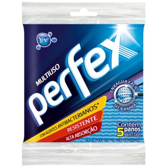 Pano Multiuso Perfex Azul 5Un