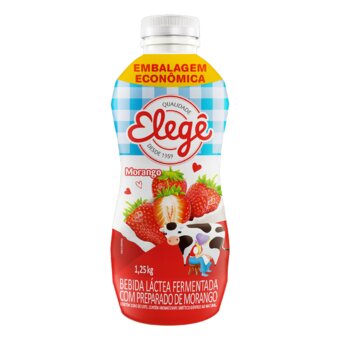 Bebida Láctea Elegê Morango 1,25Kg