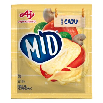 Pó Refresco Mid Caju 20G