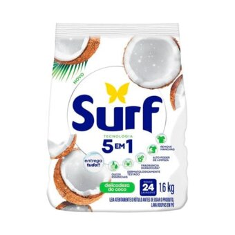 Sabão Em Pó Surf Coco 1.6Kg