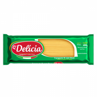 Macarrão Espaguete Q Delícia Embalagem 400G