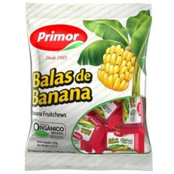 Bala Primor Banana 200G