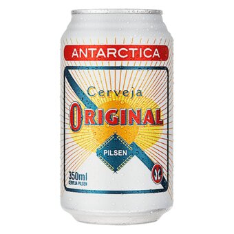Cerveja Antarctica Original Pilsen Lata 350Ml