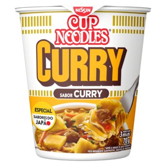 Macarrão Instantâneo Cup Noodles Curry 70G