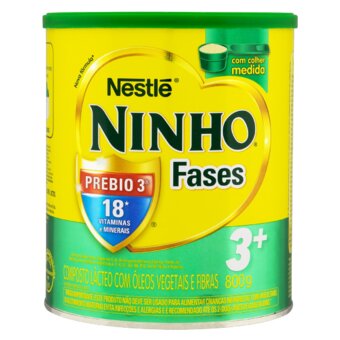 Composto Lácteo Ninho Fases 3+ 800G