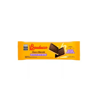 Biscoito Bauducco Biscuit Chocolate Meio Amargo 80G