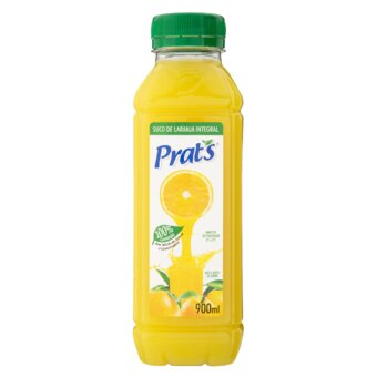 Suco Pronto Prats Laranja Integral Garrafa 900Ml