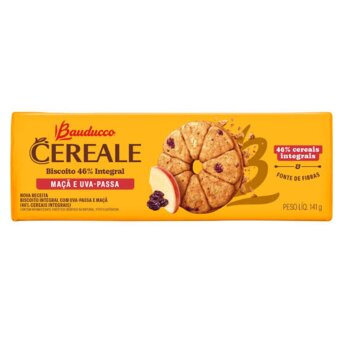 Biscoito Bauducco Maçã & Uva Passa 141G