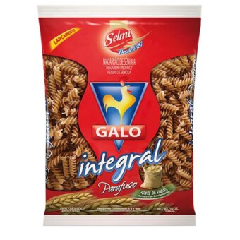 Macarrão Galo Parafuso Integral 500G