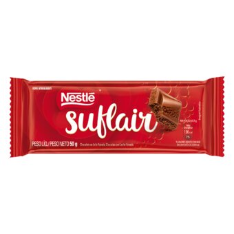 Chocolate Nestlé Suflair Ao Leite 50G