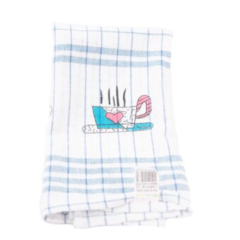 Pano De Prato Martins Xadrez Estampado 43X70Cm