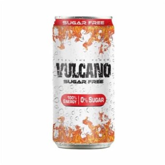 Energético Vulcano Sugar Free Lata 250Ml