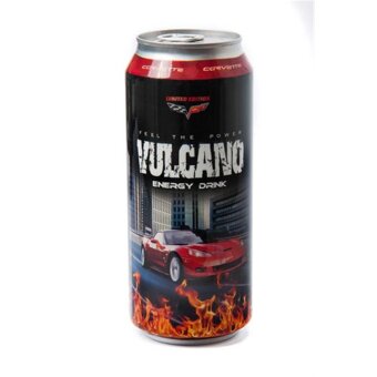 Energético Vulcano Energy Drink Garrafa 710Ml
