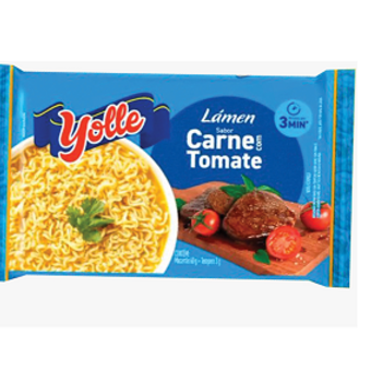 Macarrão Instantâneo Yolle Carne Com Tomate 85G
