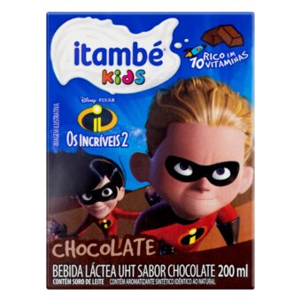 Bebida Láctea Itambé Kids Chocolate Caixa 200Ml