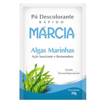 Pó Descolorante Márcia Algas Marinhas Embalagem 20G