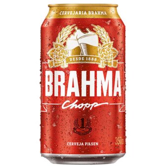 Cerveja Brahma Lata 350Ml