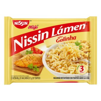 Macarrão Instantâneo Nissin Lámen Galinha 85G