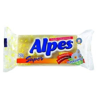 Sabão Glicerinado Alpes Super 150G