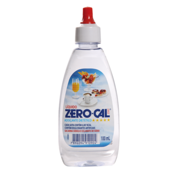 Adoçante Líquido Zero Cal 100Ml