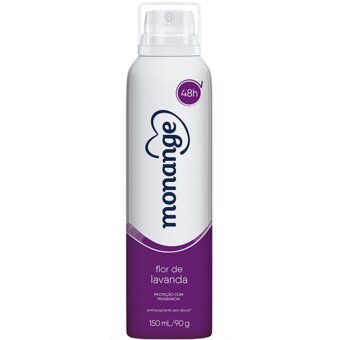 Desodorante Aerosol Monange Flor De Lavanda 90G