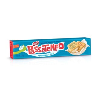 Biscoito Recheado Passatempo Nestlé Leite 130G