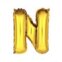 Balao Metalico Start Festas Letra N  