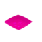 Prato Plastilânia Descartável Square Pequeno Rosa 15x15