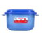 Porta Ração Plastico Sanremo Azul 2.350Ml  