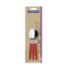 Colher Mesa Tramontina Inox Ipan 3pcs Vermelho