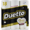 Papel Higienico Duetto Folha Tripla 30m 18un