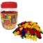 BRINQ PAIS&FILHOS BRINC C/LETRAS PT 173PCS
