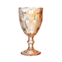 TACA DIAMANTE AMBER VD 330ML METALIZADA