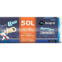 SACO LIXO BIOPOL 50L 20UN EX REF AZUL