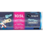 SACO LIXO BIOPOL 105L 10UN EX REF AZUL