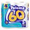 Papel Higiênico Folha Simples Paloma Neutro 60M 4Und.