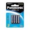 Pilha Aaa Panasonic Super Hyper Palito 4 Un