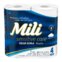 Papel Higiênico Mili Folha Dupla Neutro Pacote 4 Rolos 30M X 10Cm
