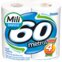 Papel Higiênico Folha Simples Mili Bianco 60M Tradicional 4Und.