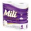 Papel Higiênico Mili Folha Dupla Perfumado Pacote 4 Rolos